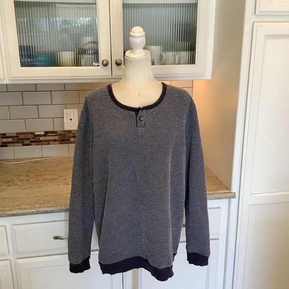 Marine Layer Pullover Blue & White Sweater Size XL - Picture 1 of 8